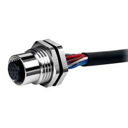 1 pcs - RS PRO Circular Connector, 12 Contacts, M12 Connector, Socket, Female, IP67