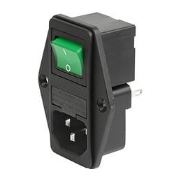 1 pcs : 4304.6079 - AC Power Entry Modules 6765 PWR ENTRY MODUL 10A 70C