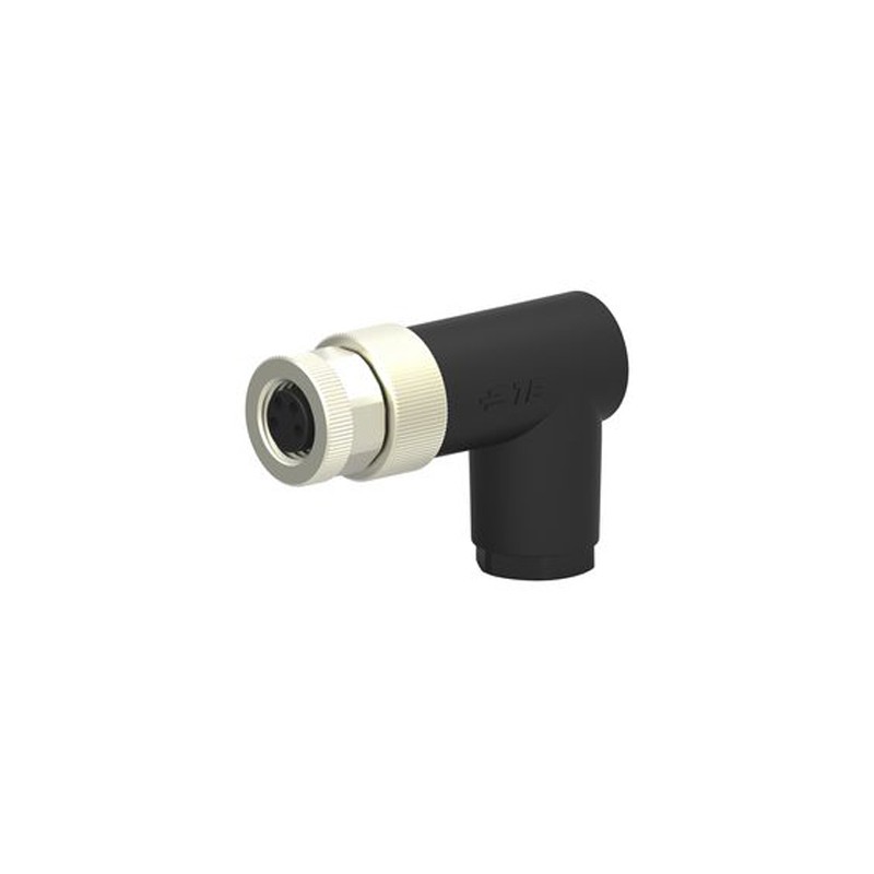 1 pcs - TE Connectivity Circular Connector, 4 Contacts, Cable Mount, M8 Connector, Socket, Female, IP67, M8 Series