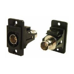 1 pcs - RS PRO, jack Panel Mount BNC Connector, 75Ω, Cable Termination, Straight Body