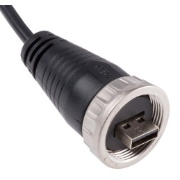 1 pcs - RS PRO USB 2.0 Cable, Male USB A to Male USB A Cable, 2.1m