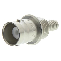 1 pcs - Radiall, jack Panel Mount BNC Connector, 50Ω, Crimp Termination, Straight Body