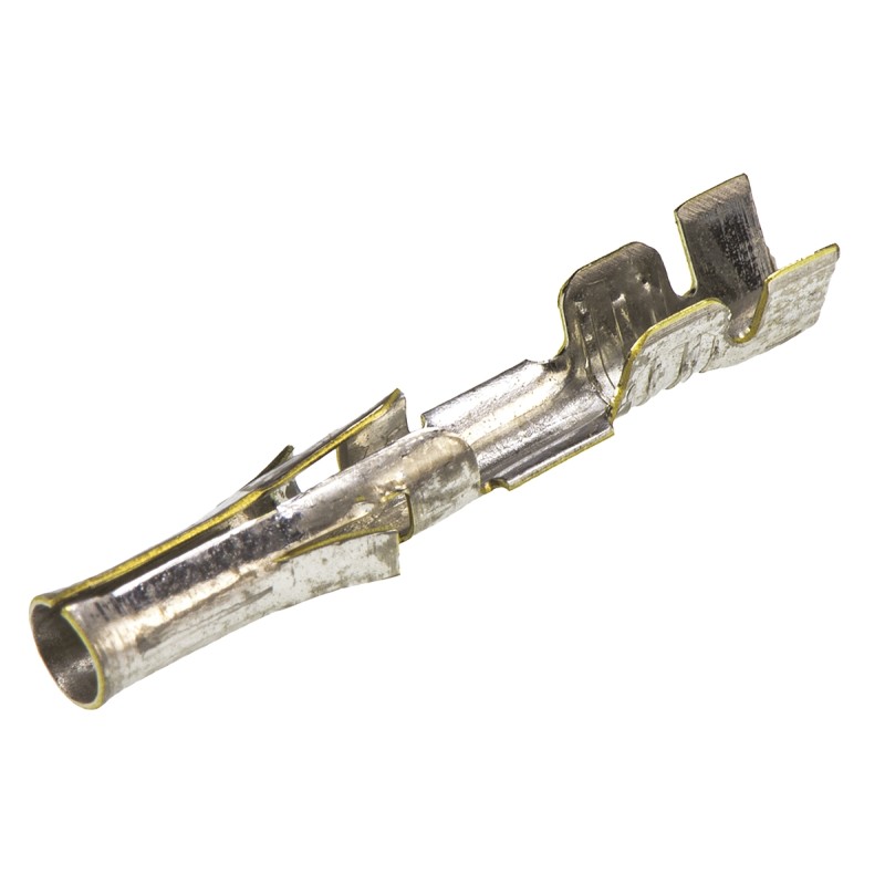 100 pcs - Molex STANDARD .093' Series Female Crimp Terminal, 22AWG Min, 18AWG Max