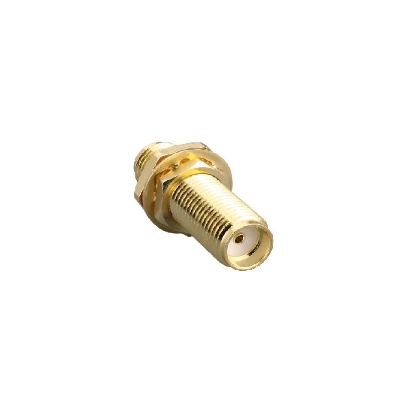 1 pcs - Linx Straight Coaxial Adapter SMA Socket to SMA Socket 0 - 18GHz