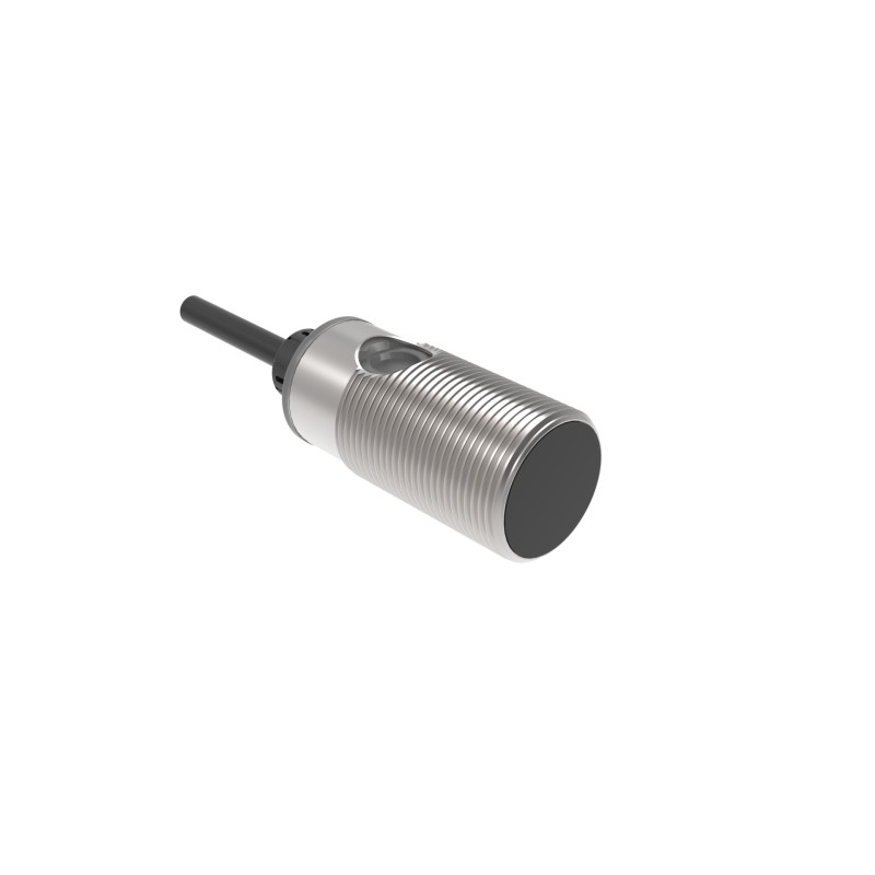 1 pcs - RS PRO Through Beam Photoelectric Sensor, Cylindrical Sensor, 20 m Detection Range