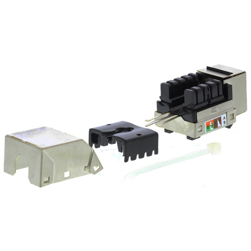 1 pcs - RS PRO Cat5e RJ45 Jack, STP Shielding