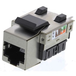 1 pcs - RS PRO Cat5e RJ45 Jack, STP Shielding