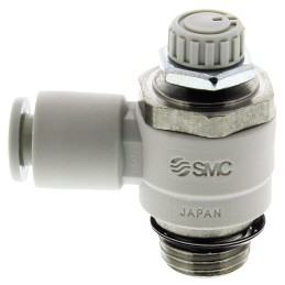 1 pcs - SMC AS Series Threaded Flow Regulator x 6mm Tube Outlet Port