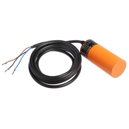 1 pcs - ifm electronic Capacitive Barrel-Style Proximity Sensor, 20 mm Detection, PNP Output, 10 - 36 V dc, IP65