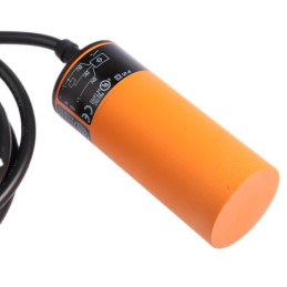 1 pcs - ifm electronic Capacitive Barrel-Style Proximity Sensor, 20 mm Detection, PNP Output, 10 - 36 V dc, IP65