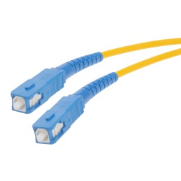 1 pcs - RS PRO SC to SC Simplex Single Mode OS1 Fibre Optic Cable, 9/125μm, Yellow, 10m