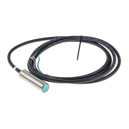 1 pcs - Pepperl + Fuchs Inductive Barrel-Style Proximity Sensor, M18 x 1, 8 mm Detection, 20 - 250 V ac, 20 - 300