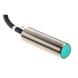 1 pcs - Pepperl + Fuchs Inductive Barrel-Style Proximity Sensor, M18 x 1, 8 mm Detection, 20 - 250 V ac, 20 - 300