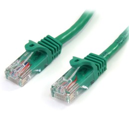 1 pcs - StarTech.com Cat5e Male RJ45 to Male RJ45 Ethernet Cable, U/UTP, Green PVC Sheath, 3m, CM Rated