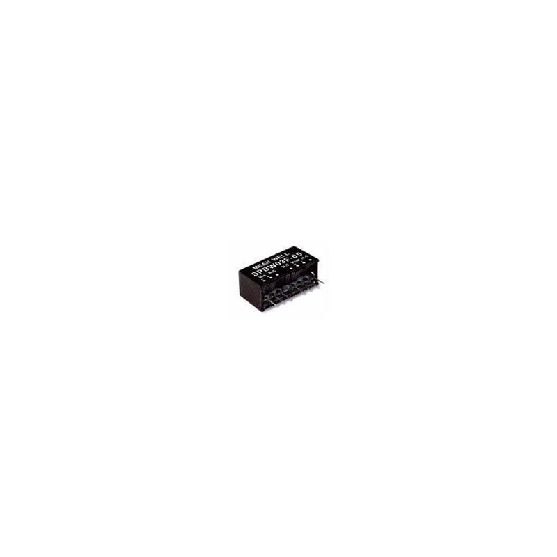 1 pcs : SPBW03F-15 - Isolated DC/DC Converters - Through Hole 9-36Vin 15Vout 200mA SIP8 Reg Iso