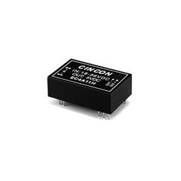 1 pcs : EC4A22H - Isolated DC/DC Converters - Through Hole DC-DC Converter, 5 to 6 Watt, 2:1 Input Range, 36-72VDC Input, 12VDC 