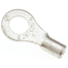 100 pcs - JST, R Uninsulated Ring Terminal, 4mm Stud Size, 0.25mm² to 1.65mm² Wire Size