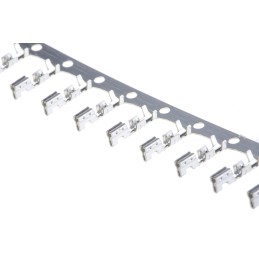 100 pcs - Molex Mini-Latch Series Female Crimp Terminal, 28AWG Min, 22AWG Max