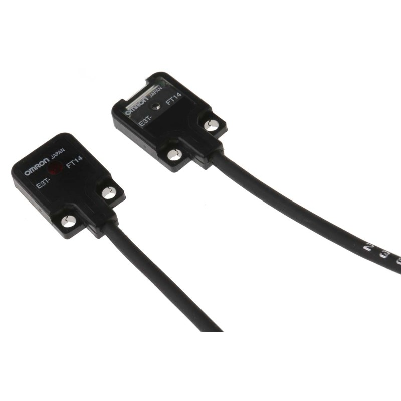 1 pcs - Omron Through Beam Photoelectric Sensor, Block Sensor, 500 mm Detection Range