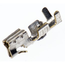 100 pcs - Molex SPOX Series Female Crimp Terminal, 28AWG Min, 22AWG Max