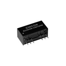 1 pcs : EC4SAW-48S12HN - Isolated DC/DC Converters - Through Hole 6W 18-74VDCin 12VDCout 500mA