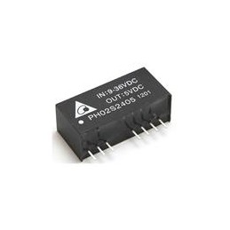 1 pcs : PH02S2405A - Isolated DC/DC Converters - Through Hole DC/DC Converter, 5Vout, 2W