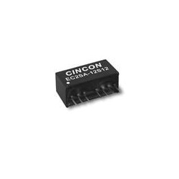 1 pcs : EC2SA-24D15N - Isolated DC/DC Converters - Through Hole DC-DC Converter, 2 Watt, Wide Input Range, 18-36VDC Input, +/-15