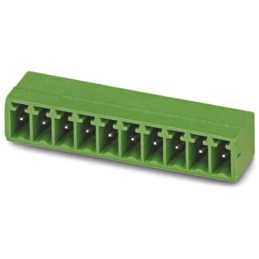 1 pcs - Phoenix Contact 3.5mm Pitch 6 Way Right Angle Pluggable Terminal Block, Header, Through Hole, Solder Termination