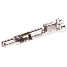 100 pcs - TE Connectivity Universal MATE-N-LOK Series Male Crimp Terminal, 20AWG Min, 14AWG Max