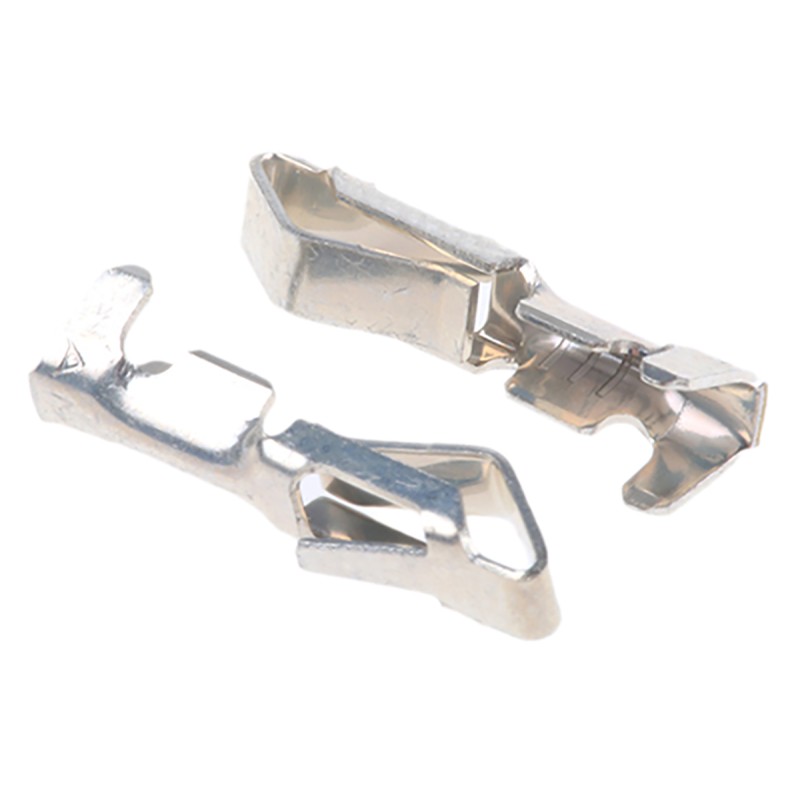 100 pcs - TE Connectivity SL-156 Series Female Crimp Terminal, 24AWG Min, 18AWG Max