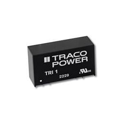 1 pcs : TRI 1-0512 - Isolated DC/DC Converters - Through Hole 1W 4.5-5.5Vin 12V 84mA SIP-8