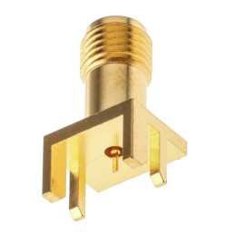 1 pcs - Molex SMA Series, jack Edge Mount SMA Connector, 50Ω, Solder Termination, Straight Body
