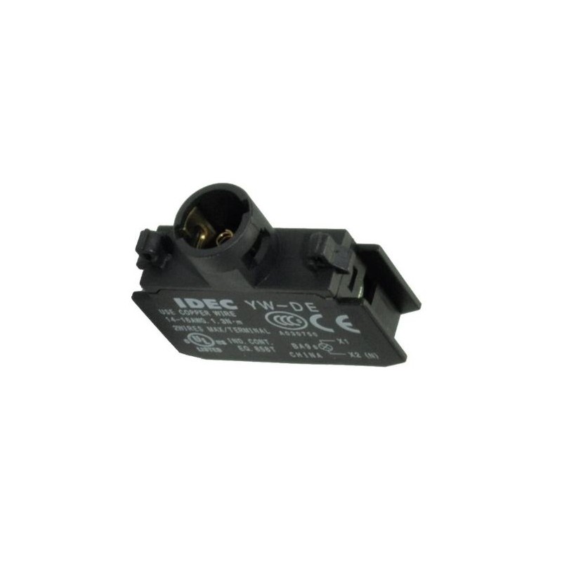 1 pcs - Idec YW Series Contact Block, 1CO