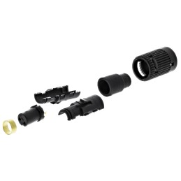 1 pcs - binder Circular Connector, 2 Contacts, Cable Mount, Subminiature Connector, Socket, Female, IP40, 710 Series