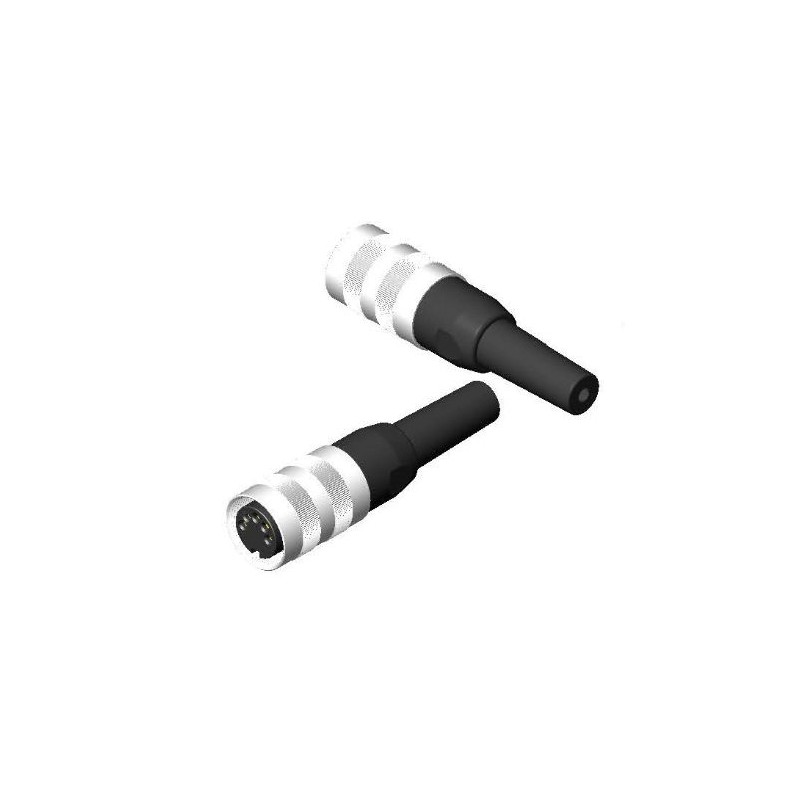 1 pcs - RS PRO 5 Pole Din, 5A, 250 V IP40, Screw Lock, Female, Cable Mount