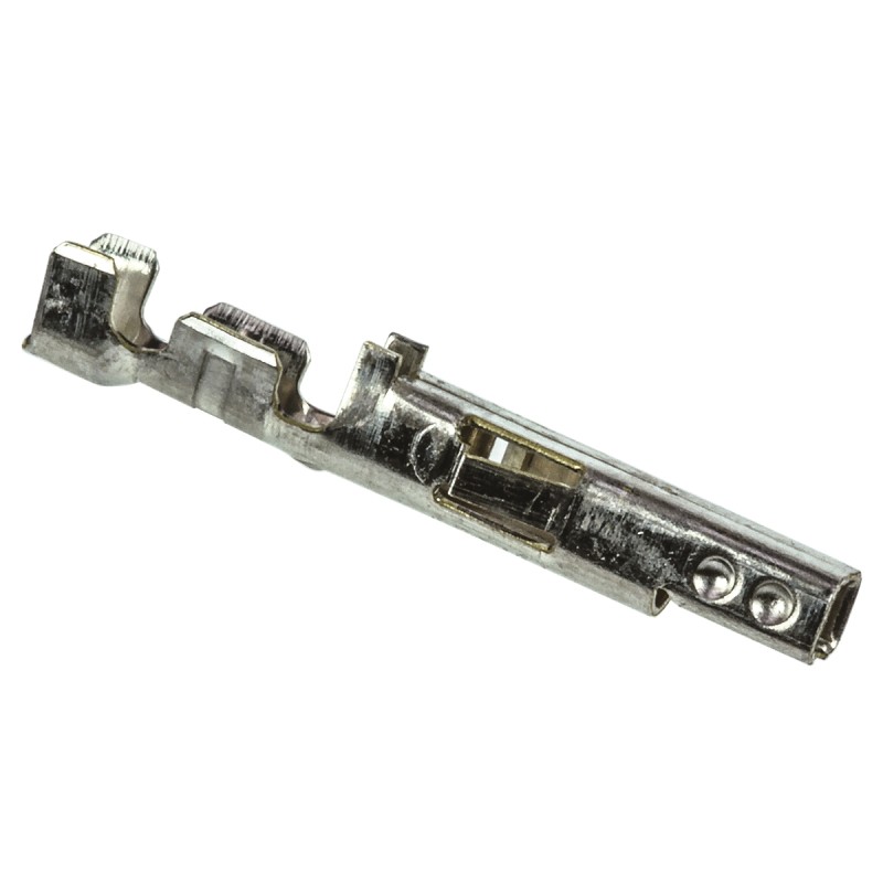 100 pcs - Molex Mini-Fit Series Female Crimp Terminal, 28AWG Min, 22AWG Max