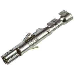 100 pcs - Molex Mini-Fit Series Female Crimp Terminal, 28AWG Min, 22AWG Max