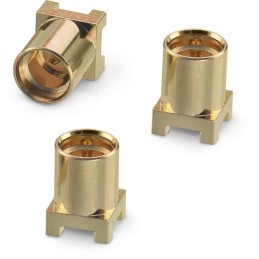 1 pcs - Wurth Elektronik WR-MMCX Series, jack Surface Mount MMCX Connector, 50Ω, Solder Termination, Straight Body