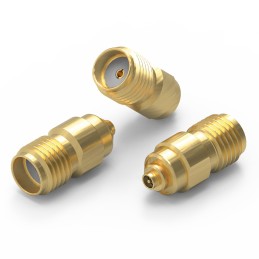 1 pcs - Wurth Elektronik Straight 50Ω Coaxial Adapter SMA Socket to UMRF Socket 6GHz