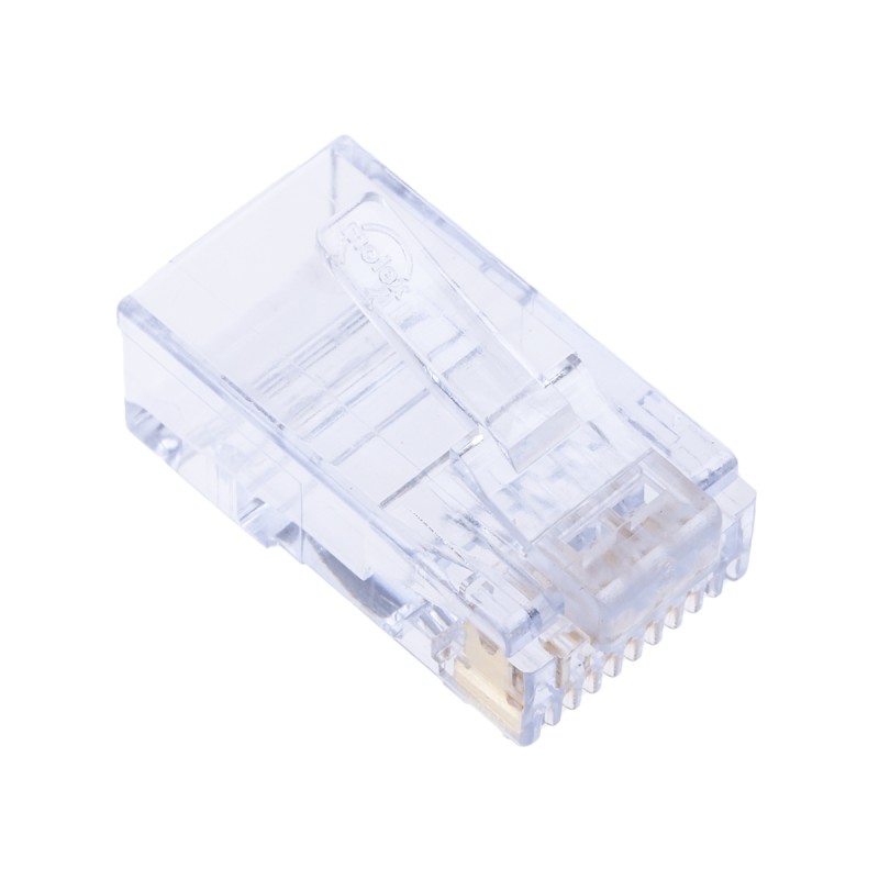 1 pcs - Molex 44915 Series Male RJ45 Connector, Cable Mount, Cat6