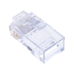 1 pcs - Molex 44915 Series Male RJ45 Connector, Cable Mount, Cat6
