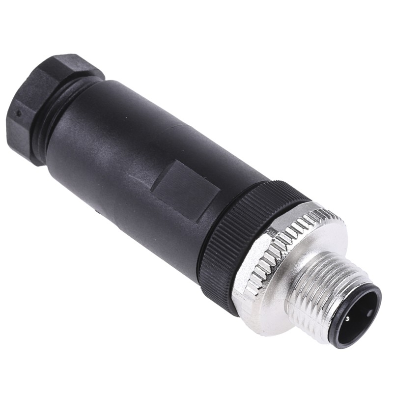 1 pcs - binder Circular Connector, 5 Contacts, Cable Mount, M12 Connector, Socket, Male, IP67, 713 Series