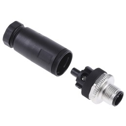 1 pcs - binder Circular Connector, 5 Contacts, Cable Mount, M12 Connector, Socket, Male, IP67, 713 Series