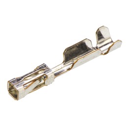 100 pcs - TE Connectivity AMPMODU MOD IV Series Female Crimp Terminal, 24AWG Min, 20AWG Max