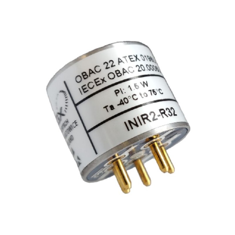 1 pcs - SGX Sensors INIR2-R32, Difluoromethane Gas Sensor IC for Industrial Safety