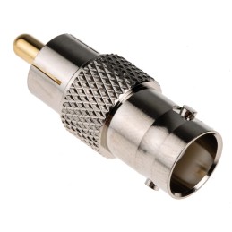 1 pcs - RS PRO AV Adapter, Male RCA to Female BNC