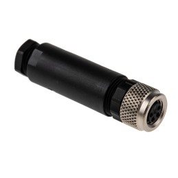 1 pcs - Phoenix Contact Circular Connector, 4 Contacts, Cable Mount, M8 Connector, Socket, Male, IP67, SACC Series