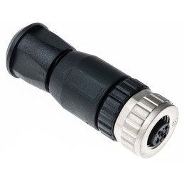 1 pcs - Murrelektronik Circular Connector, 5 Contacts, Cable Mount, M12 Connector, Socket, Male, IP67, 7000 Series