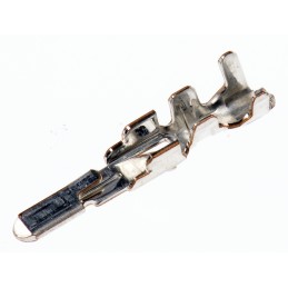 100 pcs - Molex Male Crimp Terminal, 28AWG Min, 24AWG Max