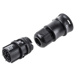 1 pcs - Wieland RST20i3 Series Circular, Female, Cable Mount, 20A